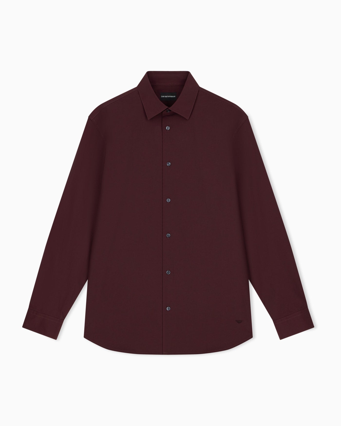 Regular fit shirt in stretch fabric