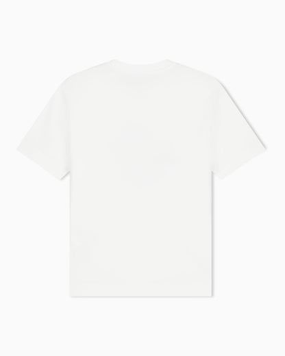 Heavy jersey T-shirt with embroidered logo
