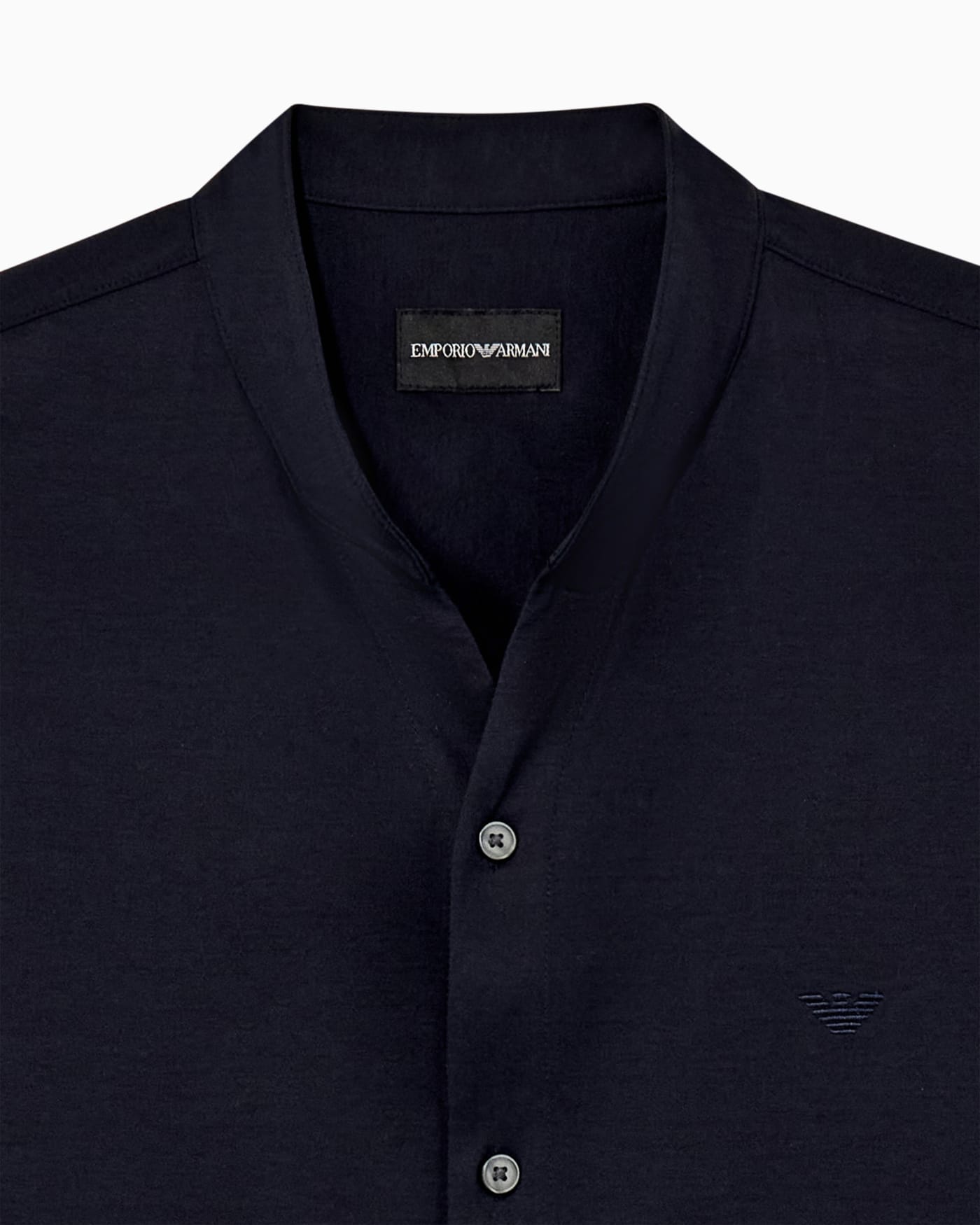 Shirt in cotton jersey with regular fit