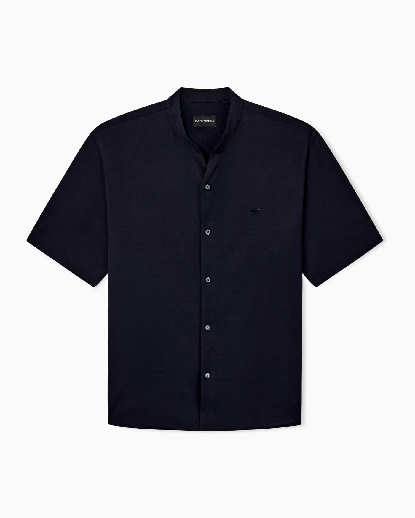 Shirt in cotton jersey with regular fit