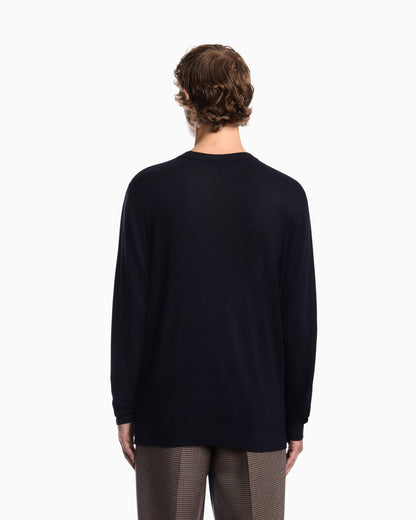 Silk and cashmere sweater