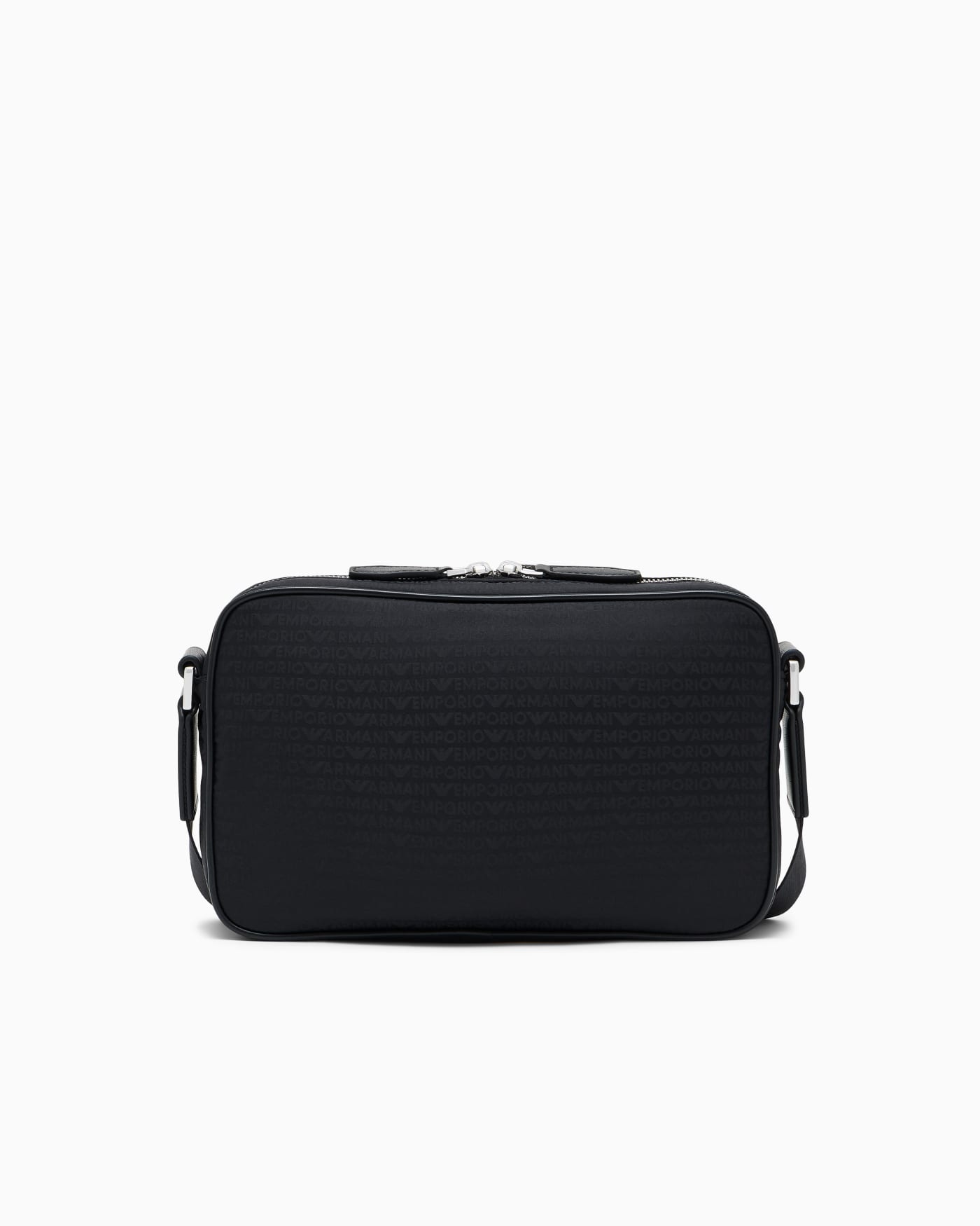 Crossbody messenger bag with zip and adjustable strap