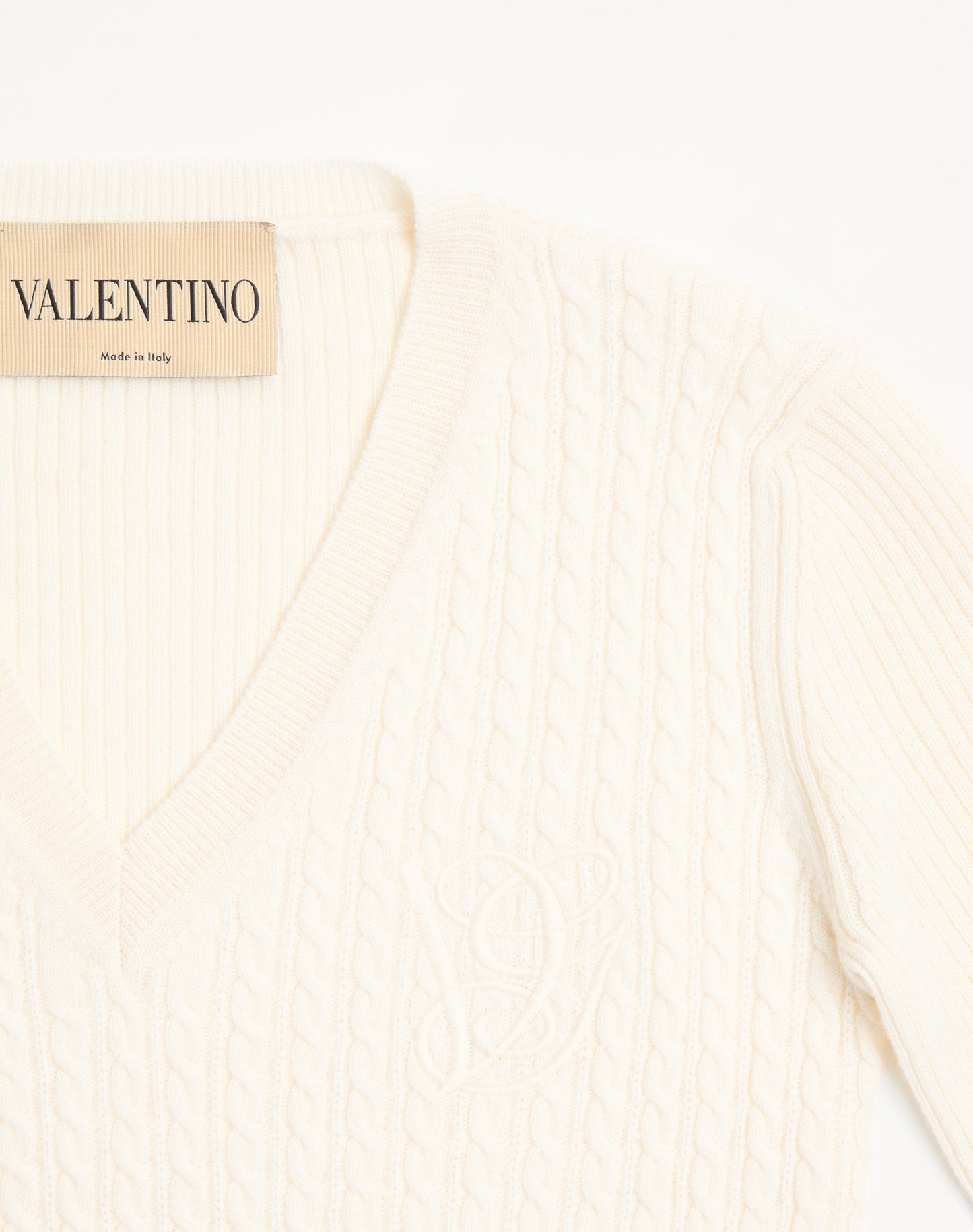 Embroidered Cashmere Jumper