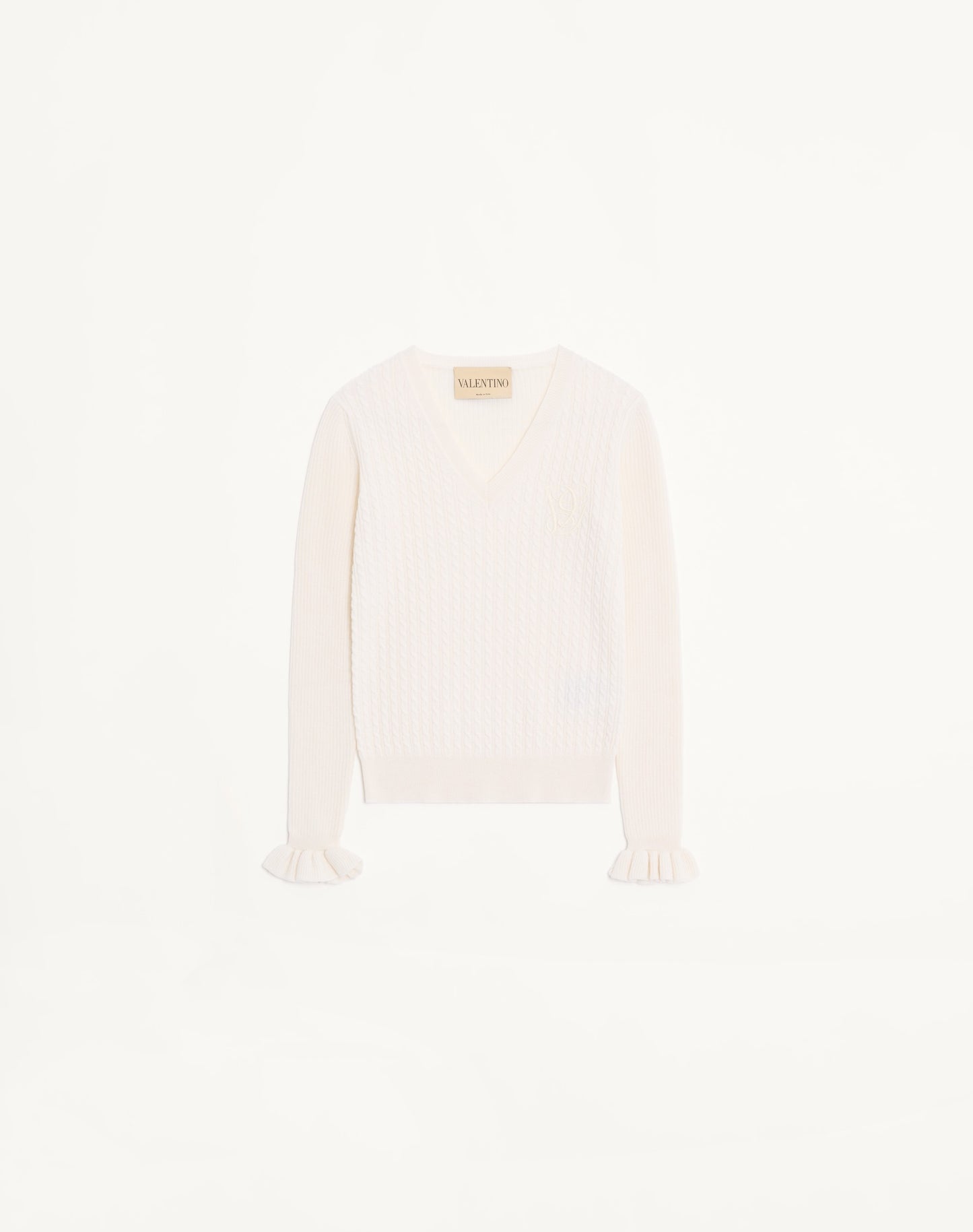 Embroidered Cashmere Jumper