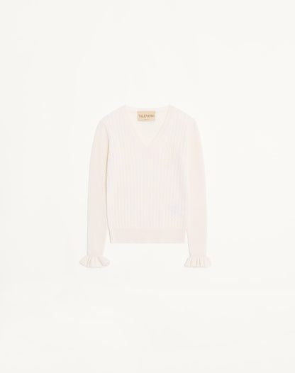 Embroidered Cashmere Jumper