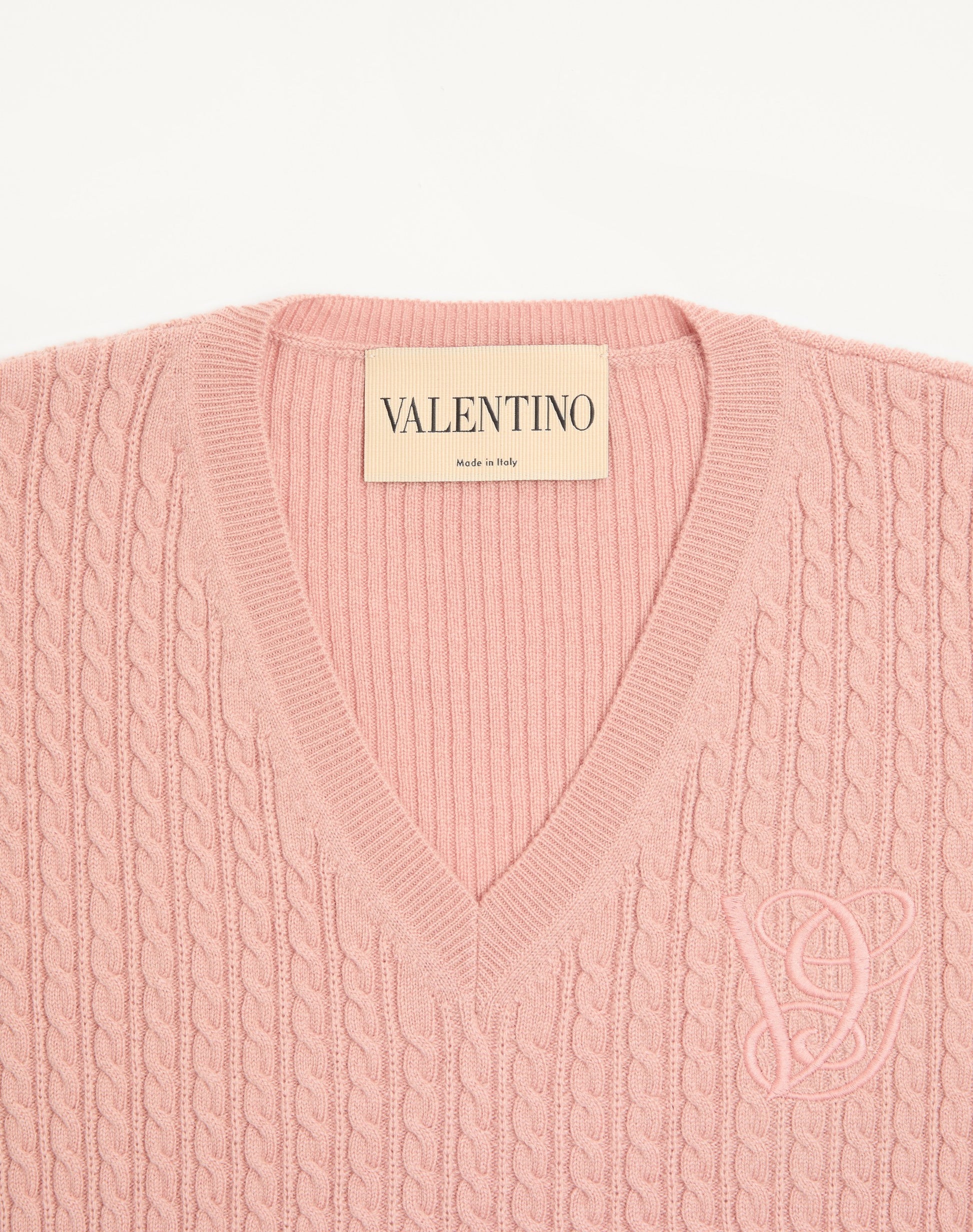 Embroidered Cashmere Jumper