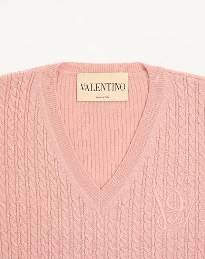 Embroidered Cashmere Jumper