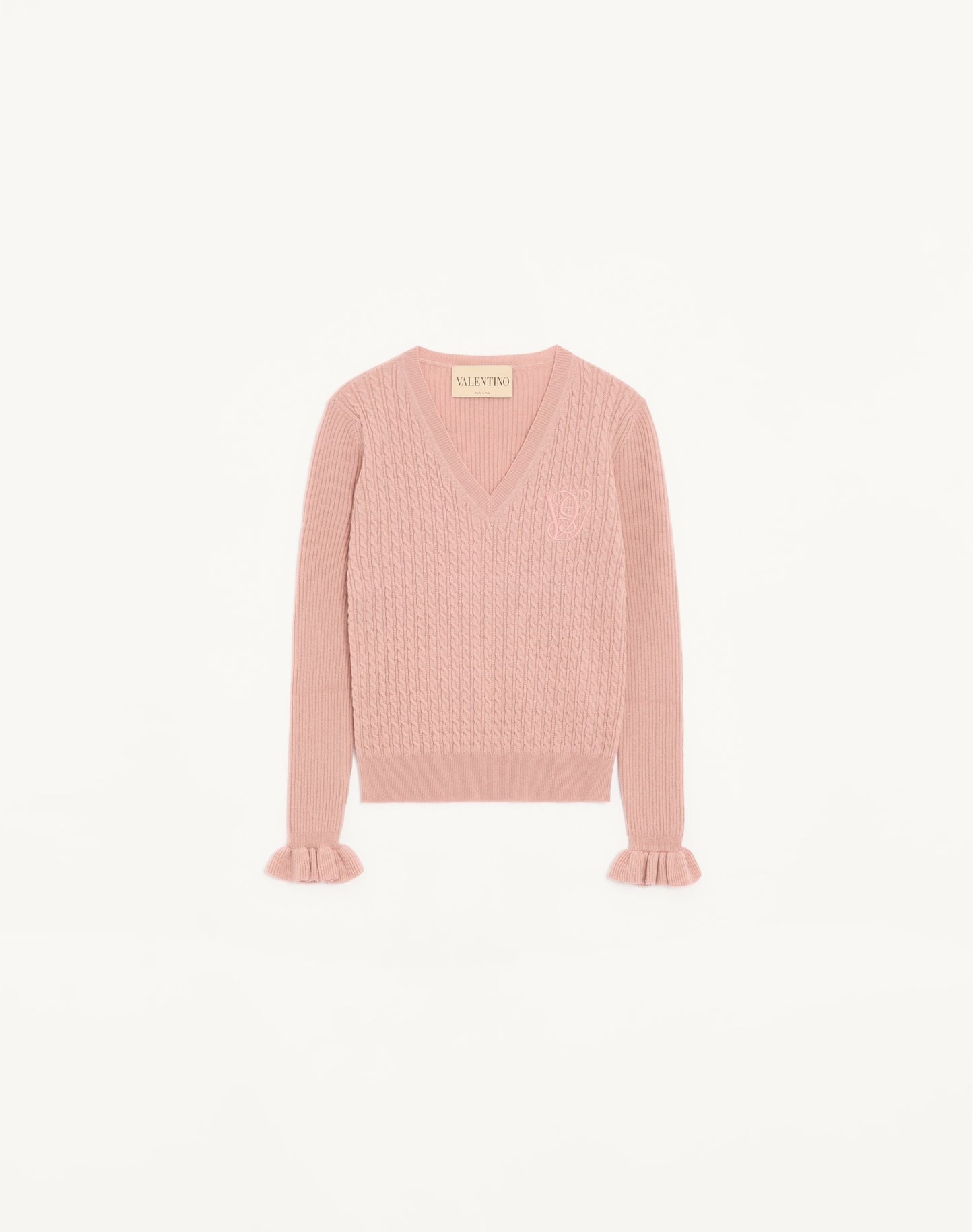 Embroidered Cashmere Jumper