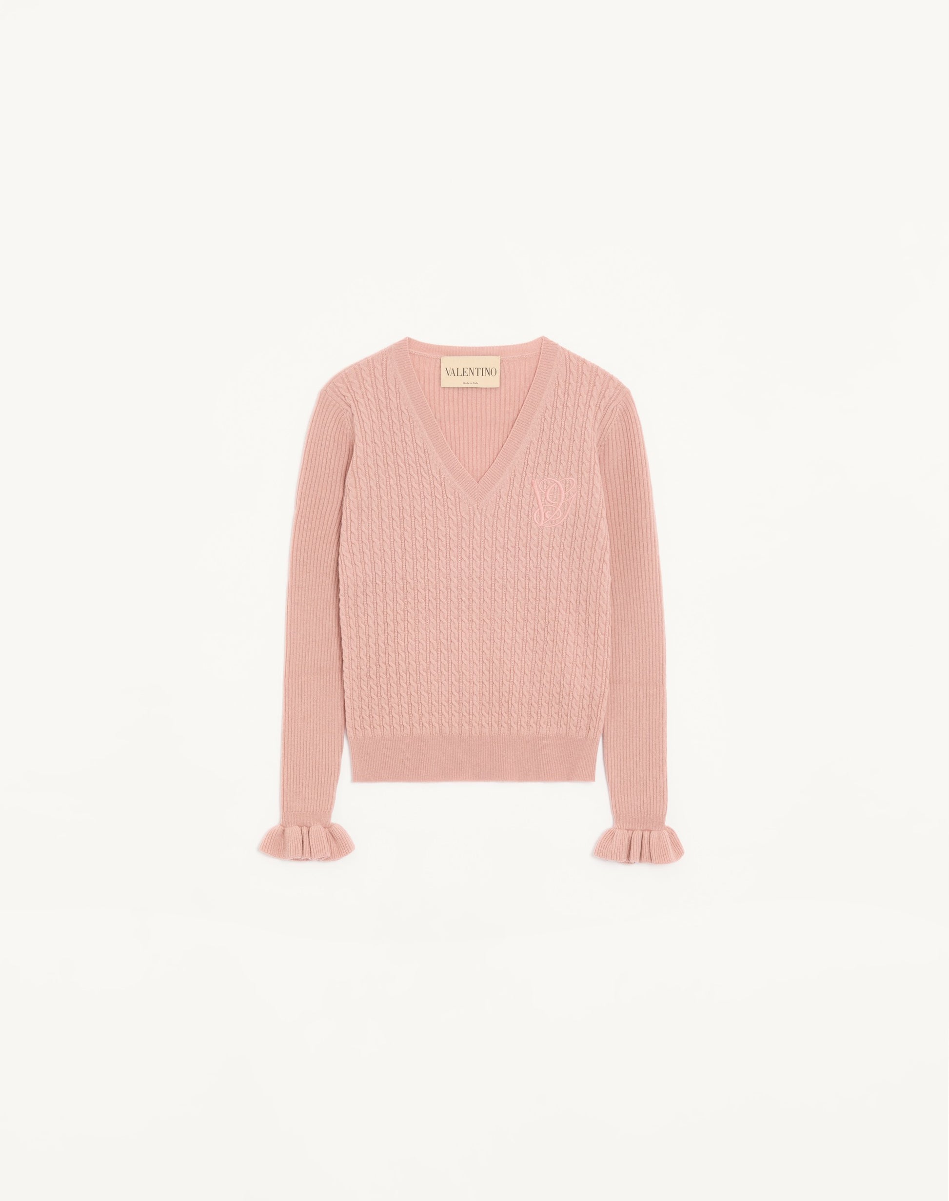 Embroidered Cashmere Jumper