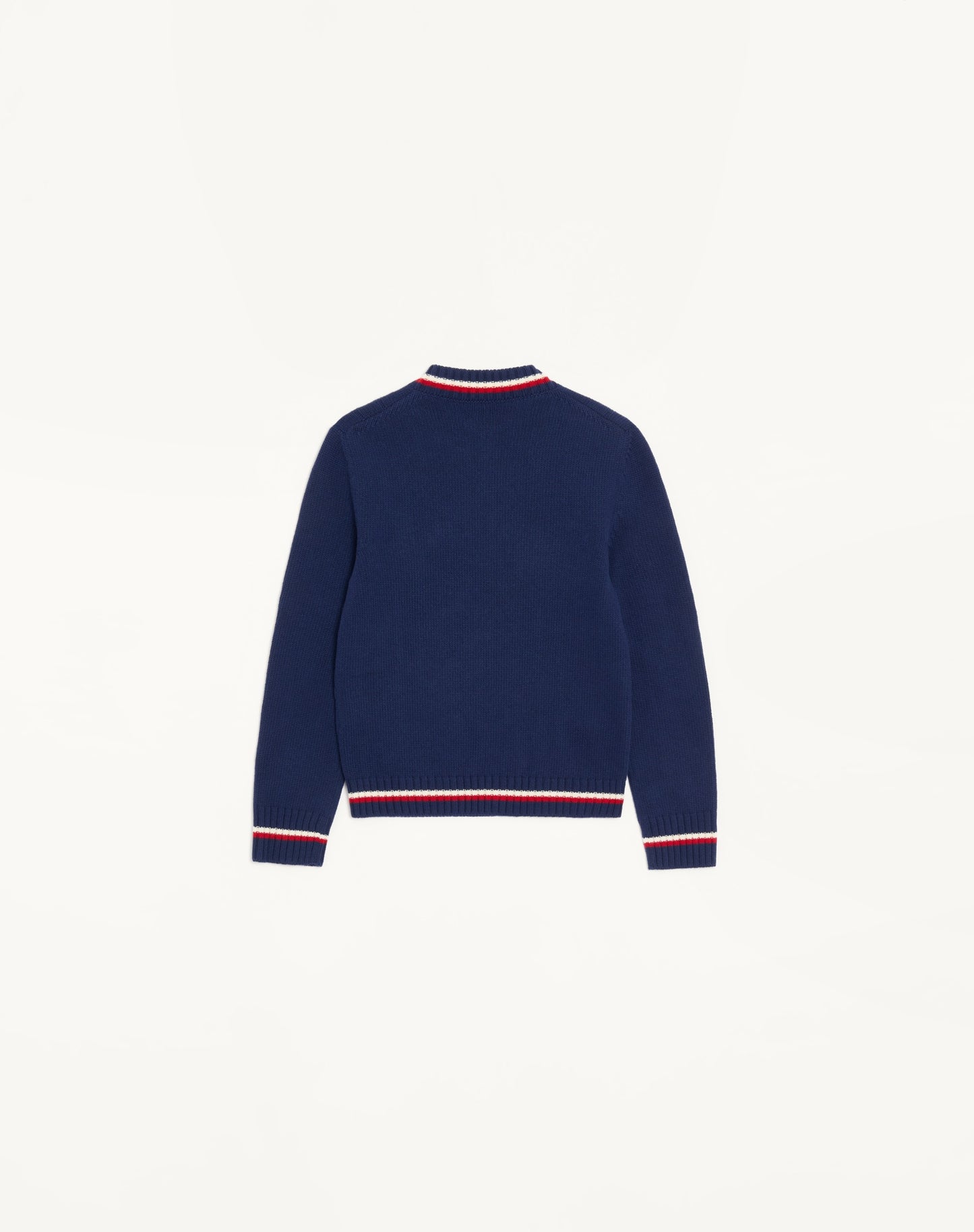 Embroidered Wool Jumper