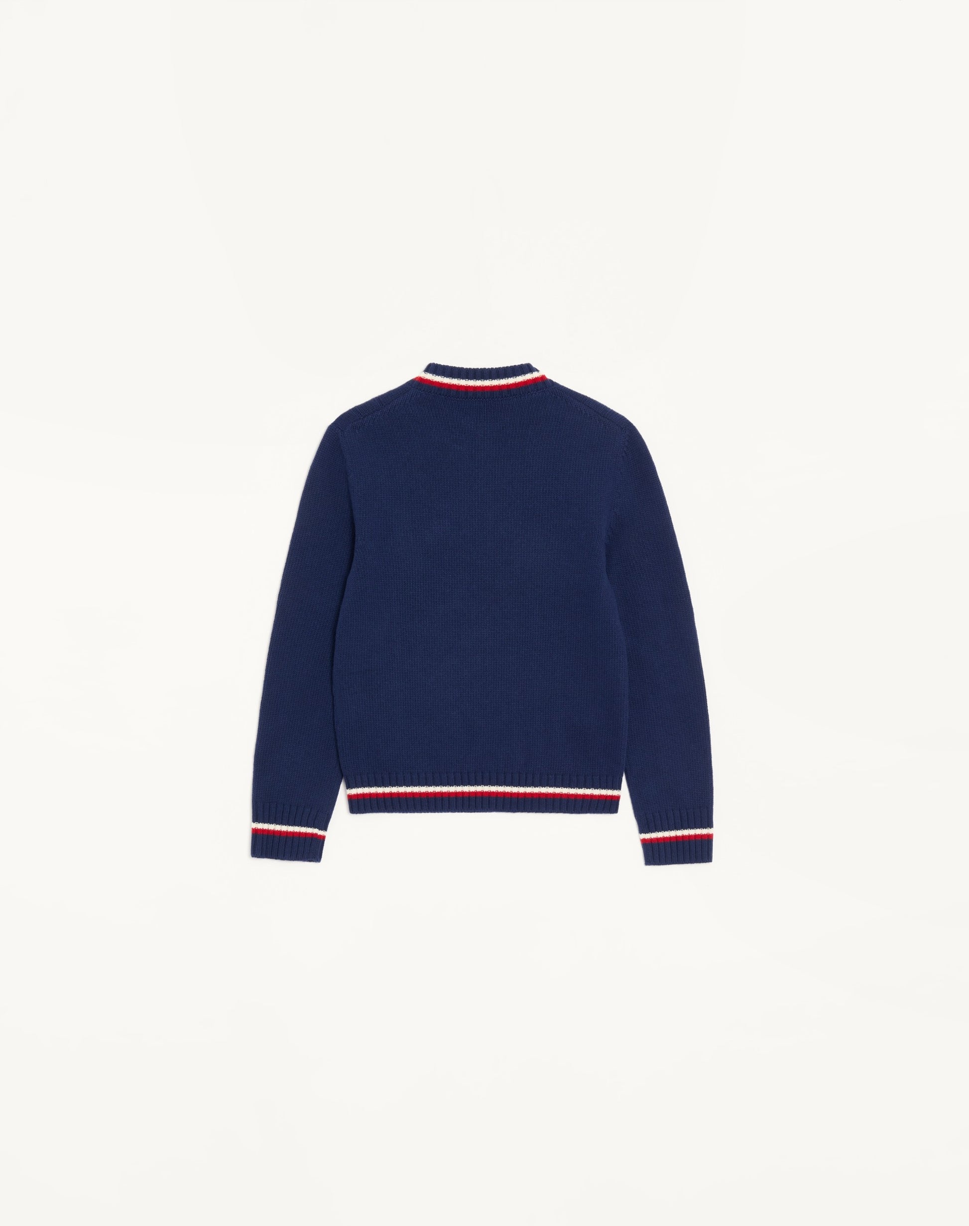 Embroidered Wool Jumper