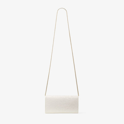 Emmie Ivory Jimmy Choo Lace Clutch Bag