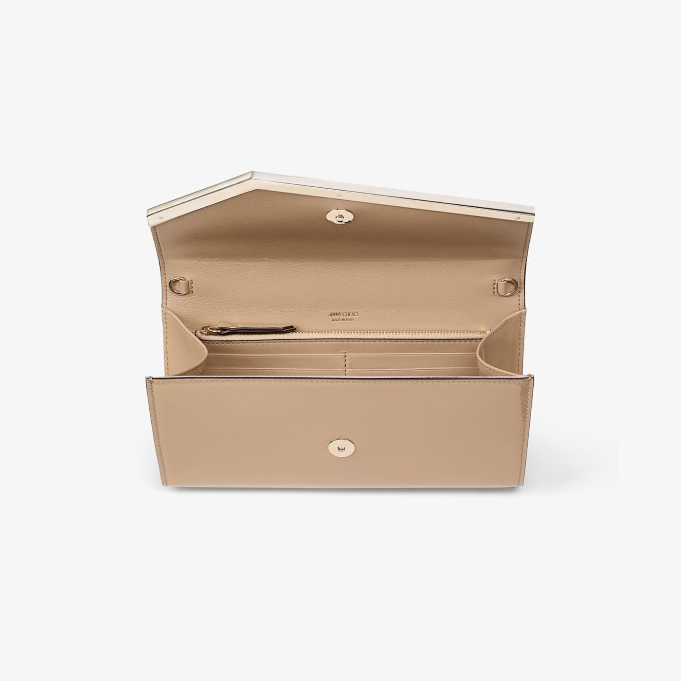 Emmie Chai Patent Leather Clutch Bag