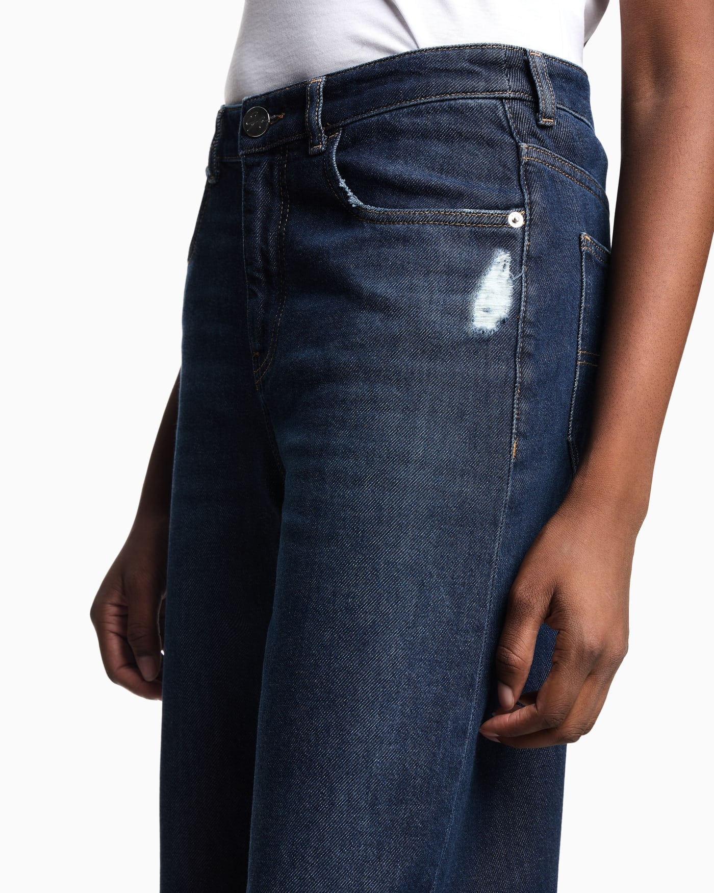 J8B relaxed-fit, vintage-look denim jeans