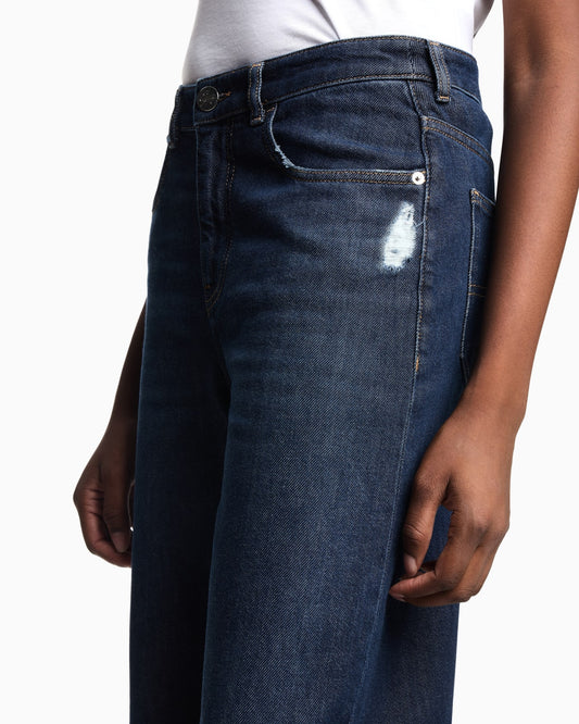 J8B relaxed-fit, vintage-look denim jeans