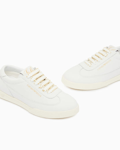 Leather sneakers