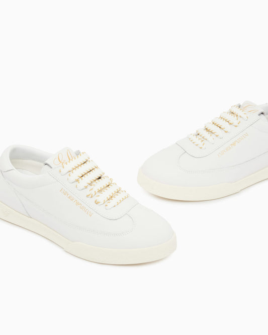 Leather sneakers