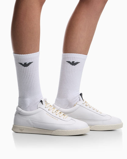 Leather sneakers