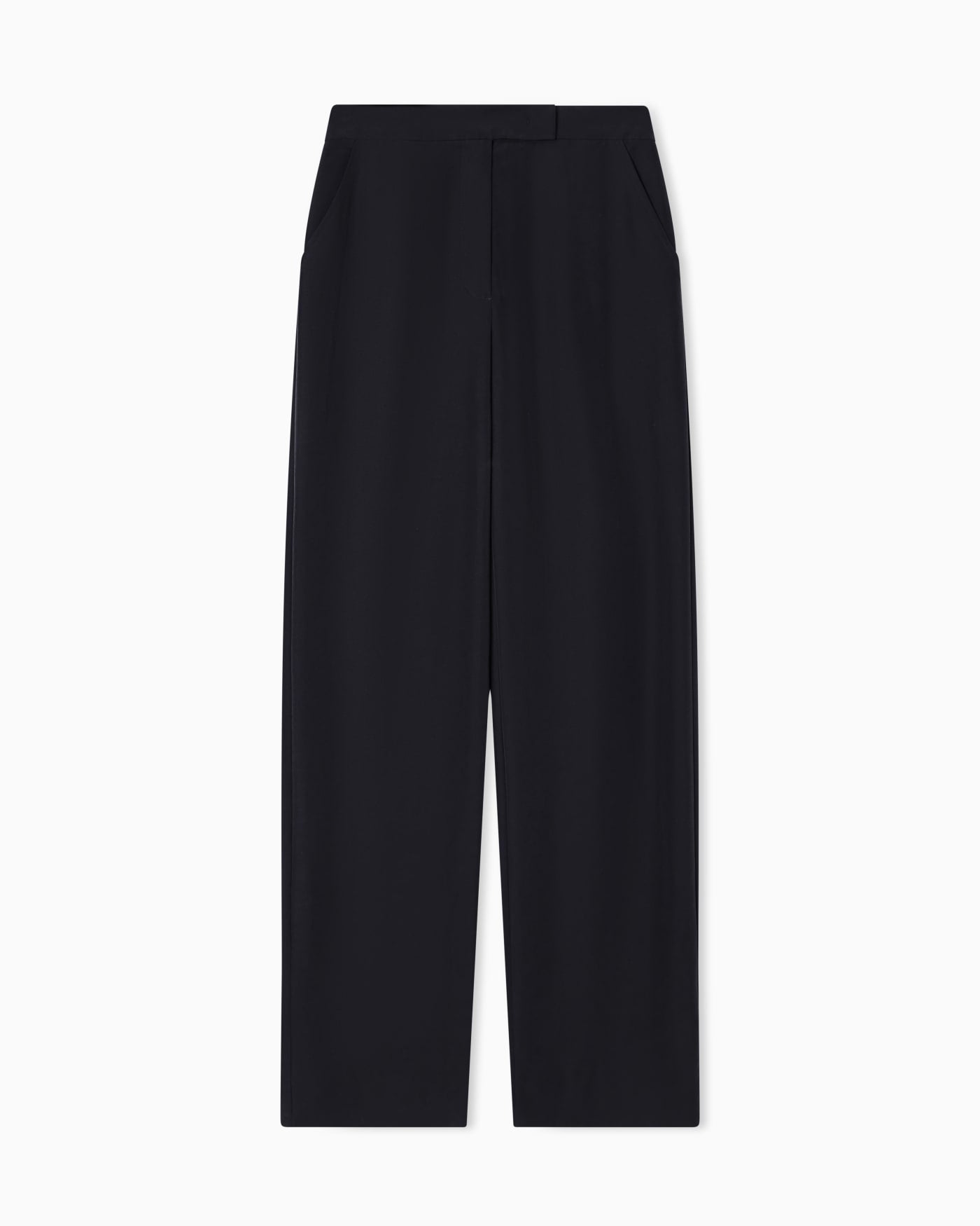Crepe palazzo trousers