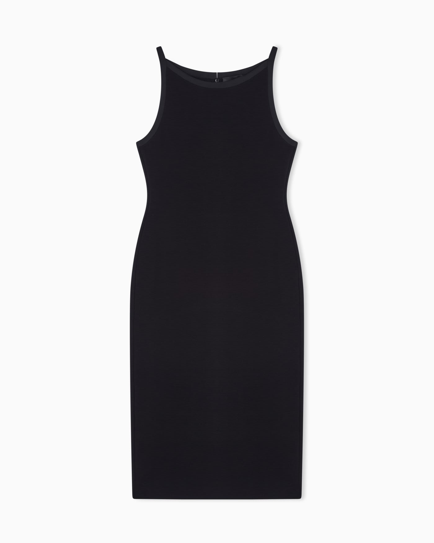 Ottoman jersey sheath dress