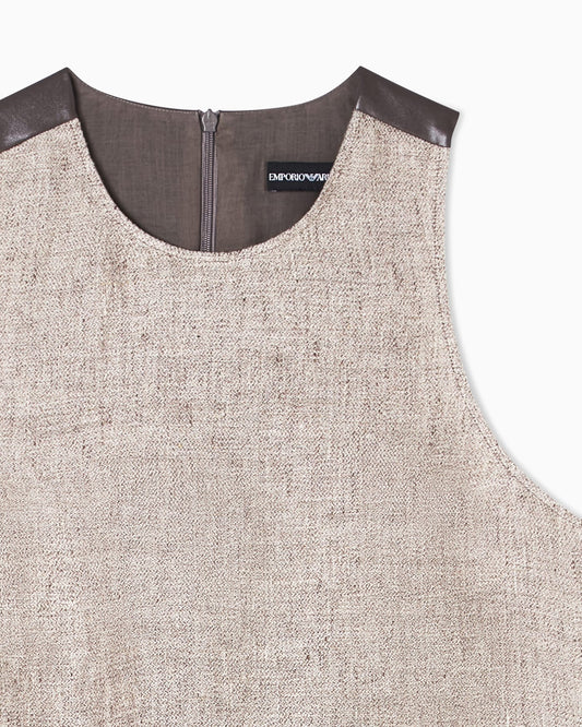 Heavy linen canvas top
