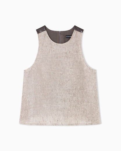 Heavy linen canvas top
