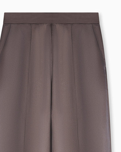 Viscose twill trousers