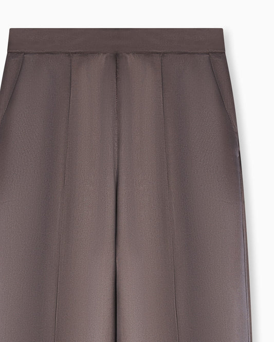 Viscose twill trousers