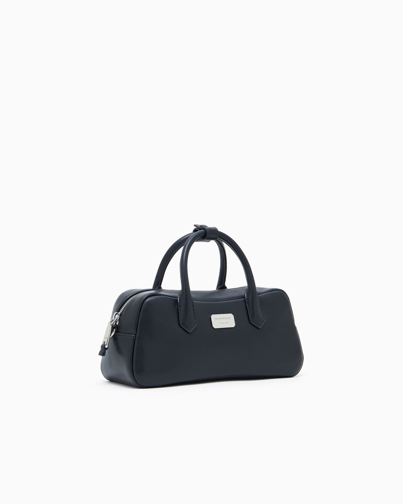 Soft leather bauletto bag