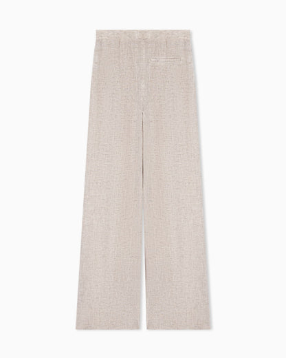 Linen chambray trousers