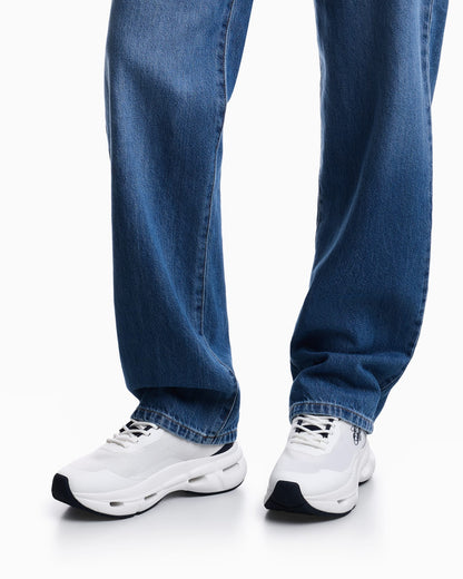 Technical knit sneakers