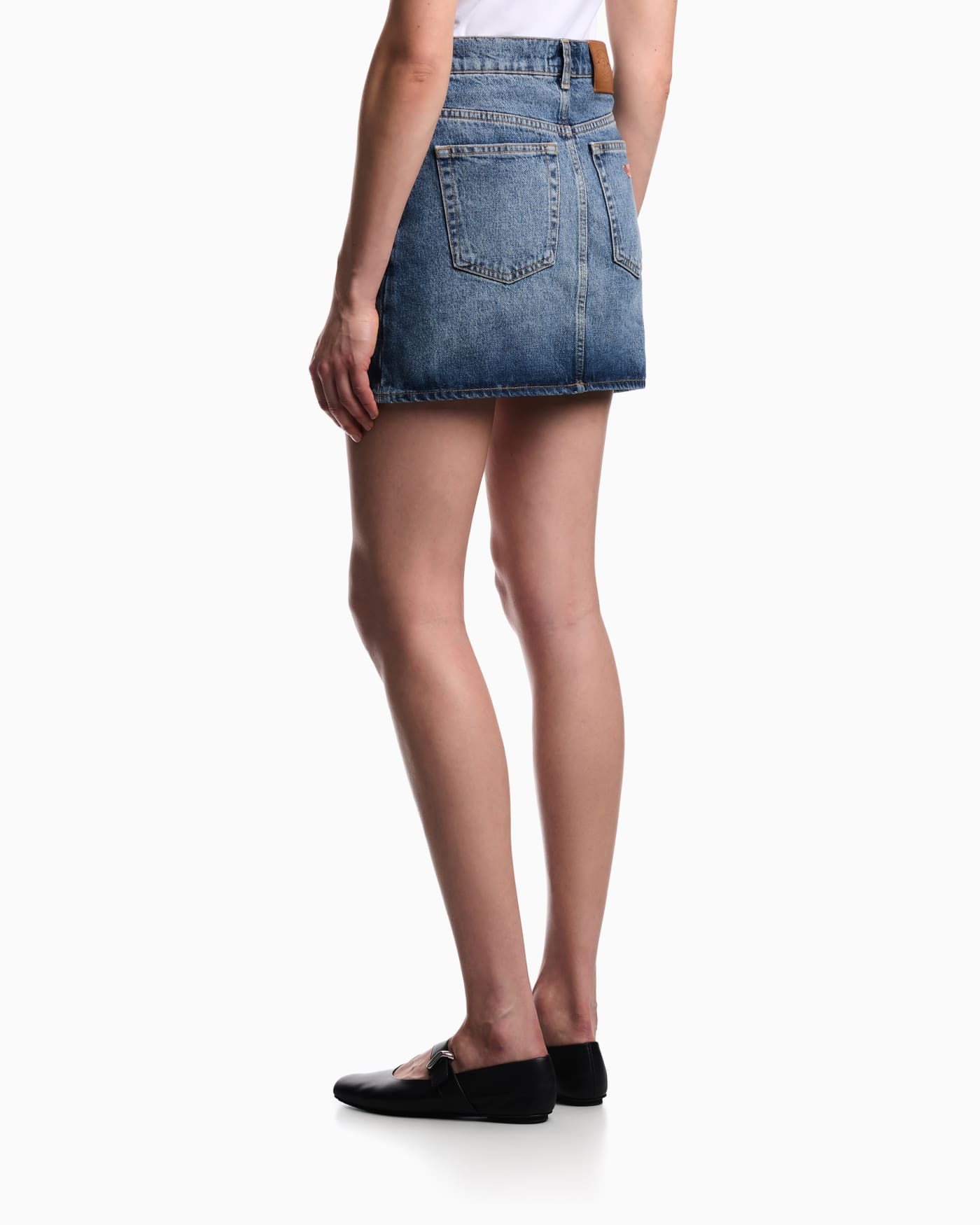 Armani Jeans denim miniskirt