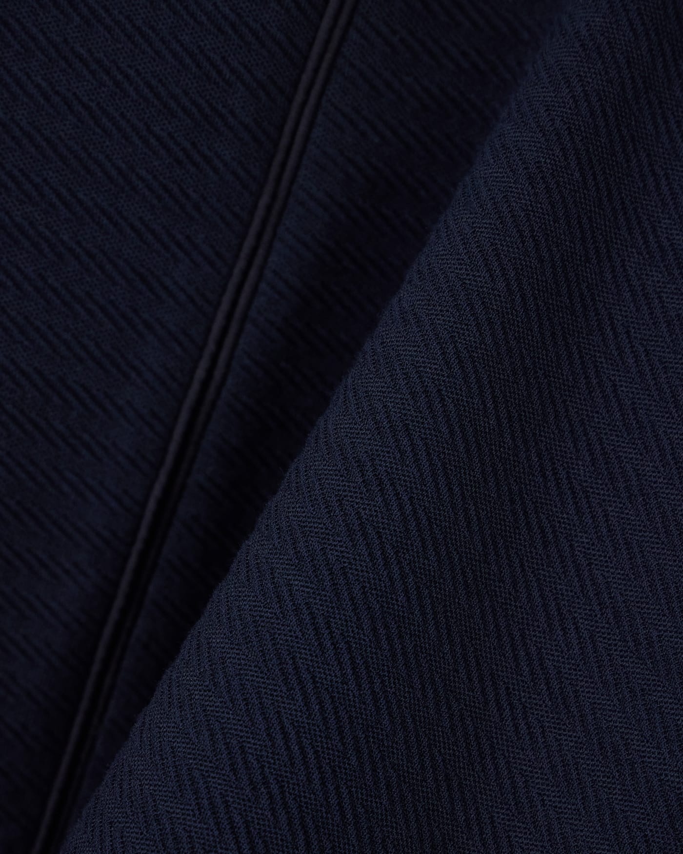 Slim-fit round-neck blazer in jacquard jersey with zipper