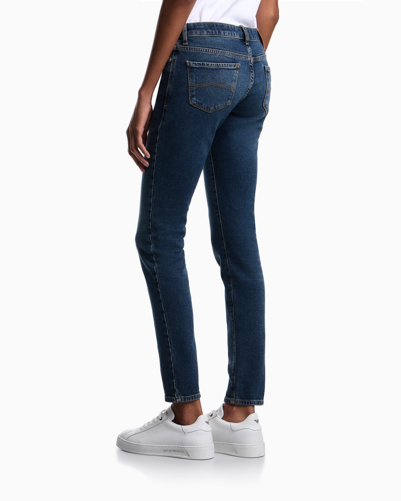 Jeans J06 skinny fit in stretch denim Armani Jeans