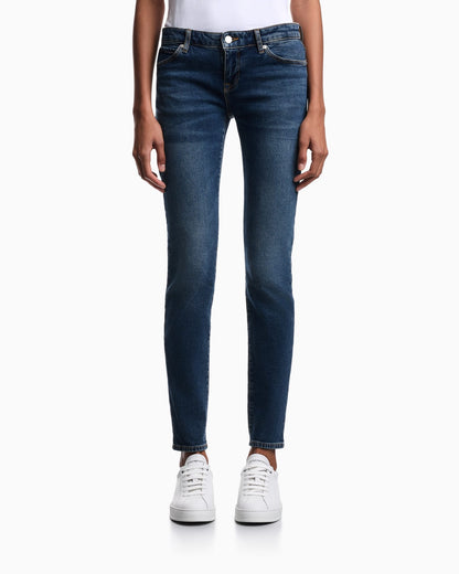 Jeans J06 skinny fit in stretch denim Armani Jeans