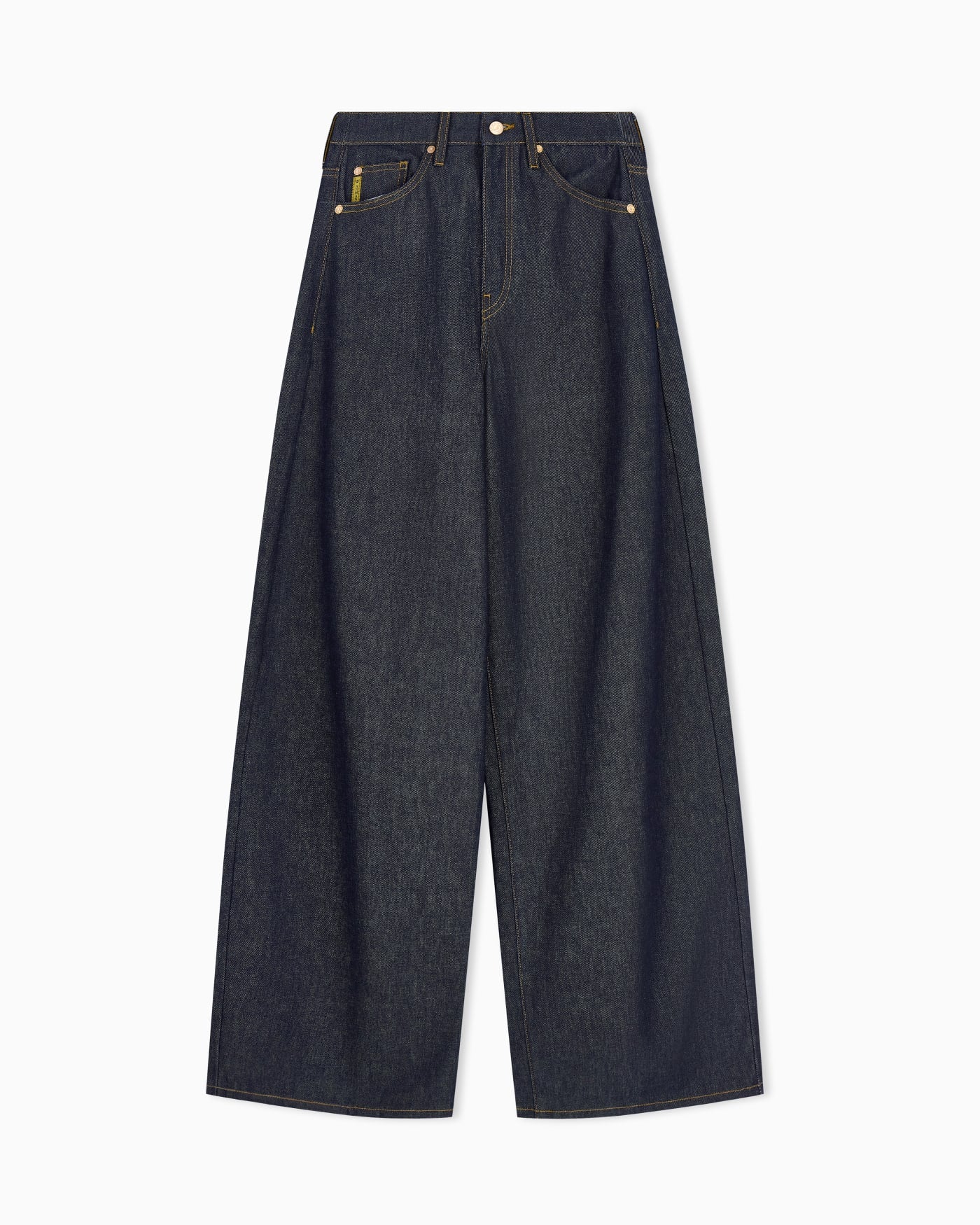 Five-pocket denim trousers