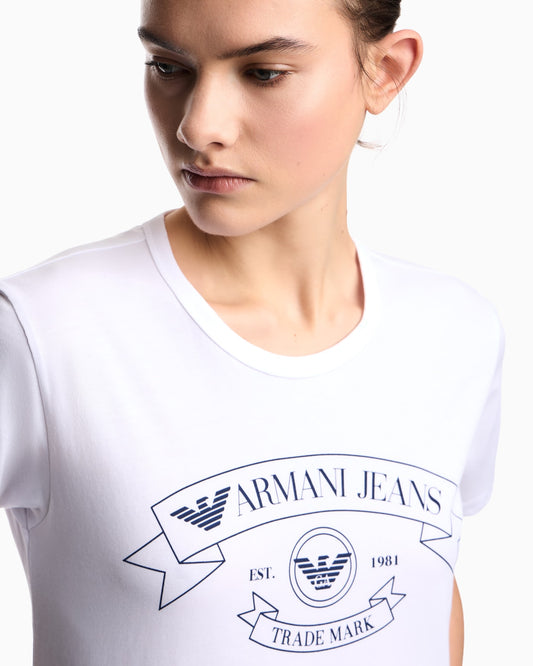 Armani Jeans jersey T-shirt with print
