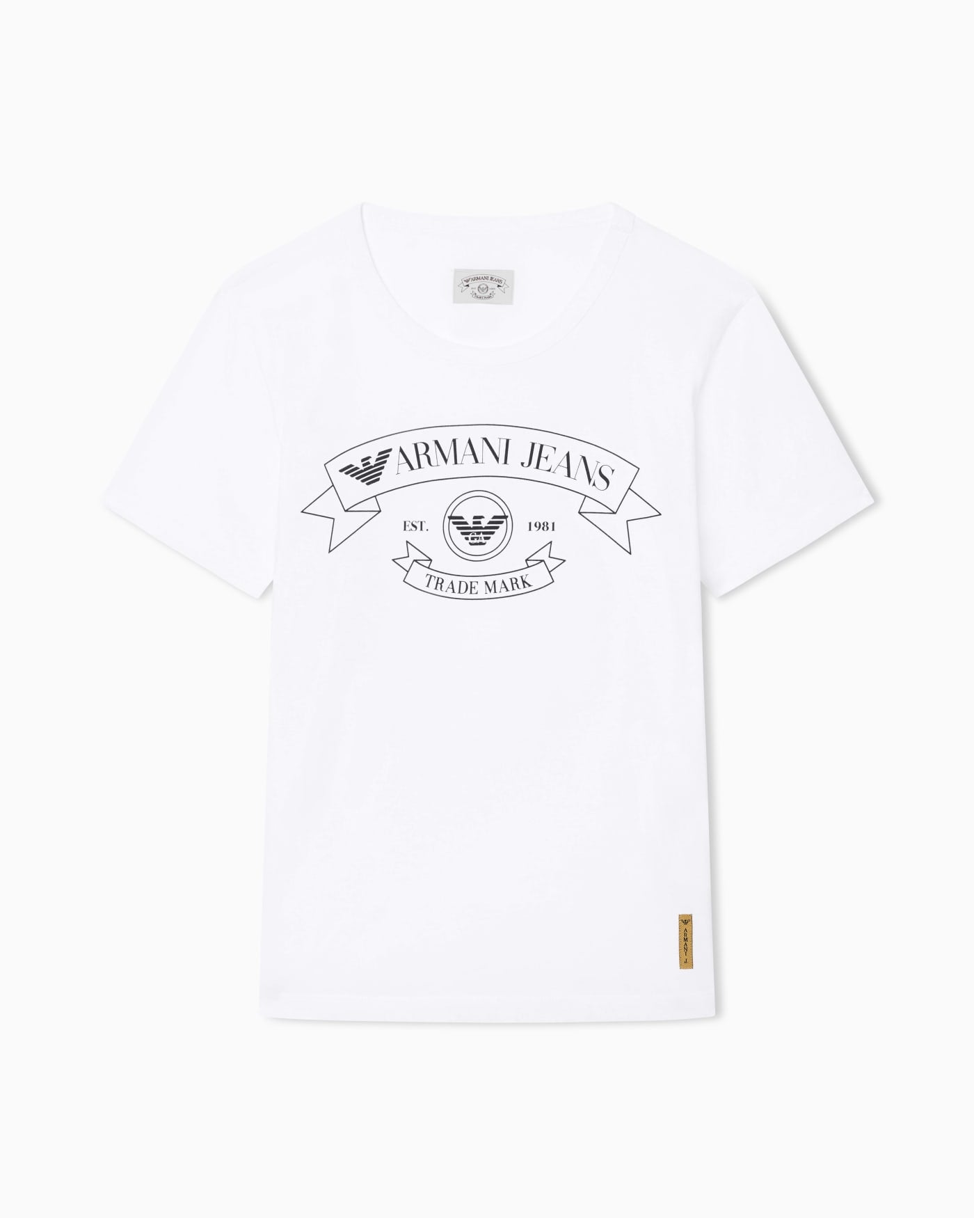 Armani Jeans jersey T-shirt with print