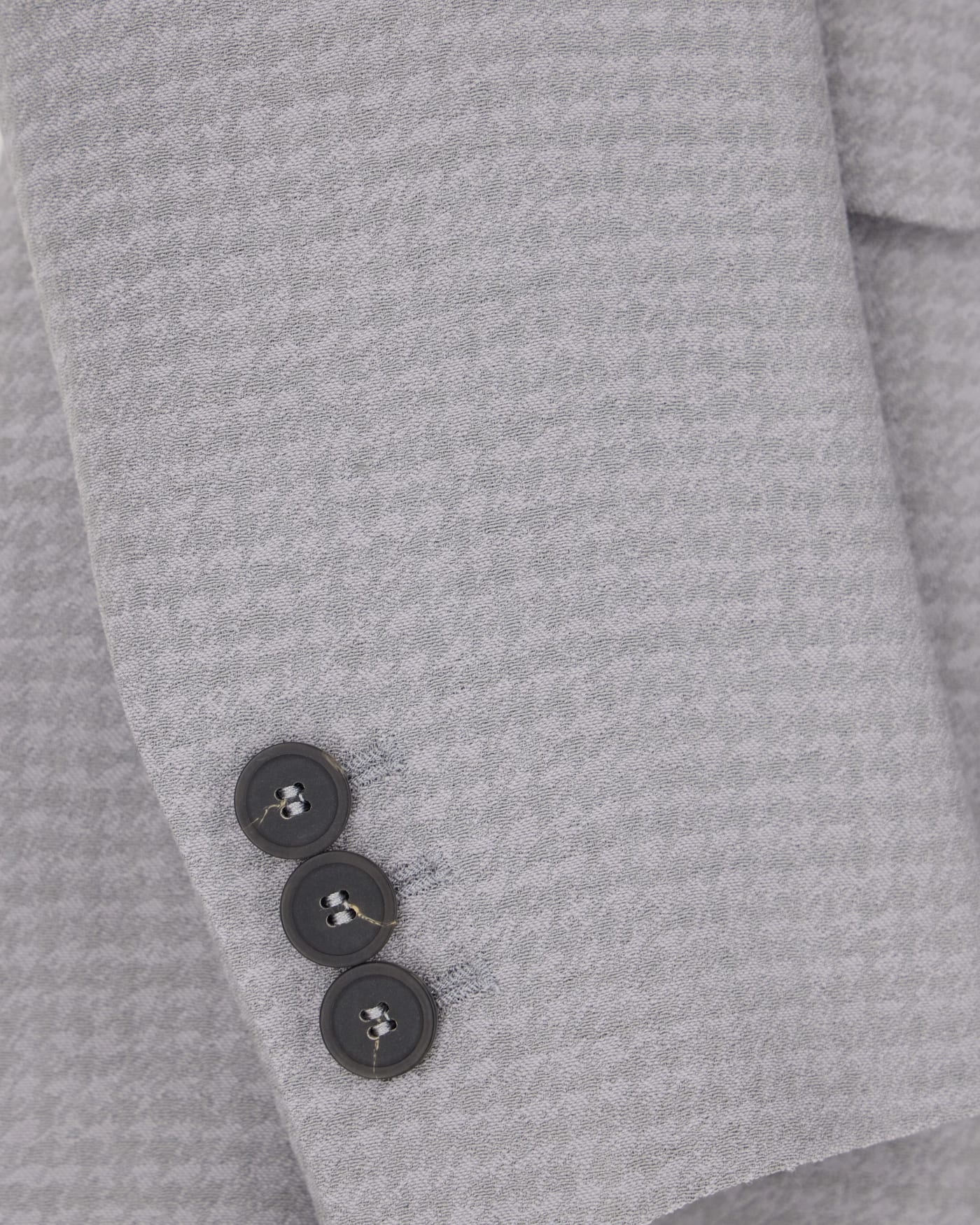Houndstooth blazer in a viscose and virgin wool blend