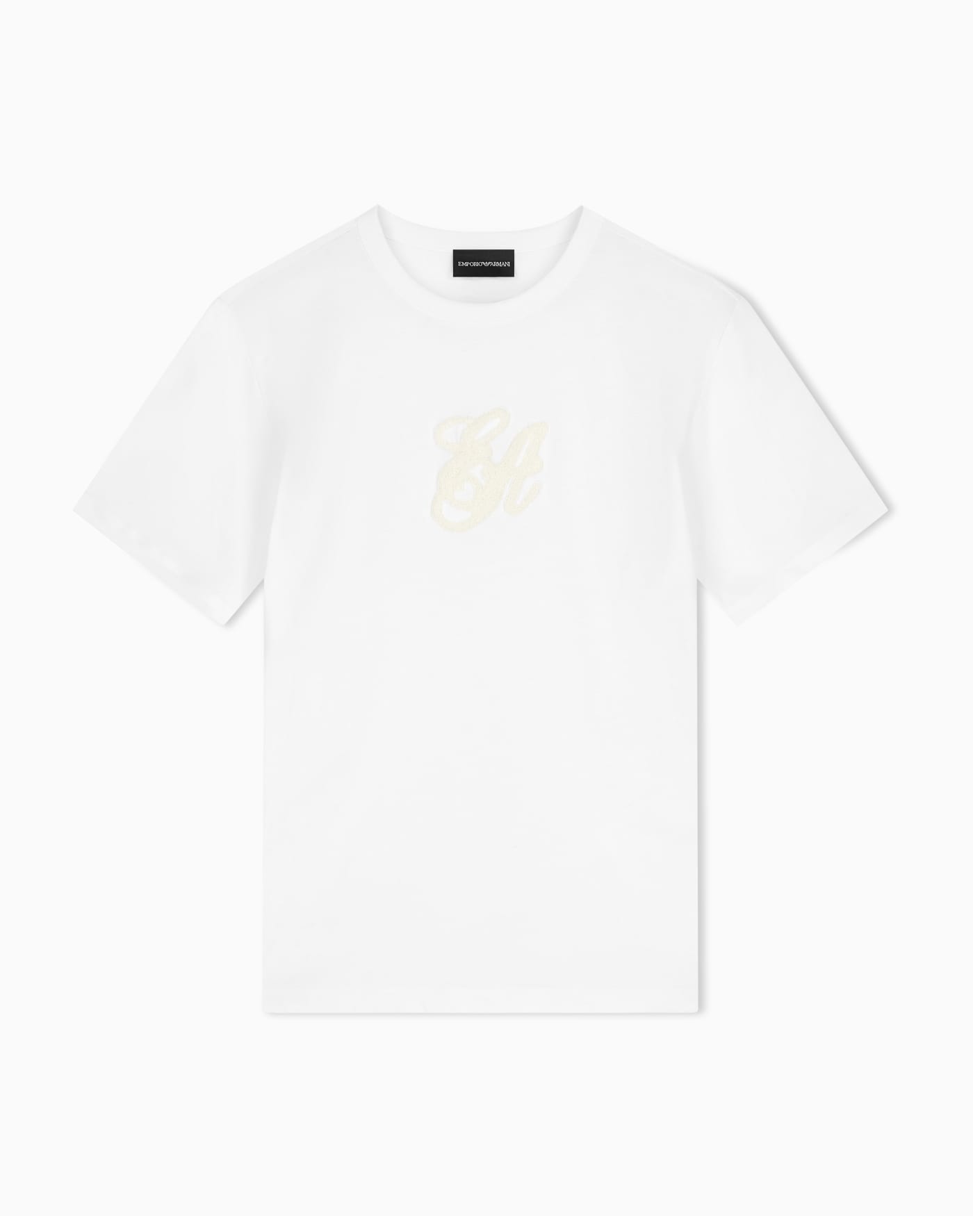 Supima jersey T-shirt with Signature Capsule logo embroidery