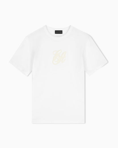 Supima jersey T-shirt with Signature Capsule logo embroidery