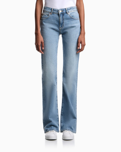 Jeans J7J bootcut fit in stretch denim Armani Jeans