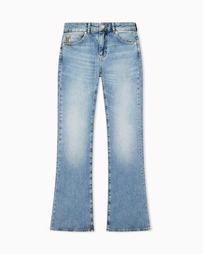 Jeans J7J bootcut fit in stretch denim Armani Jeans