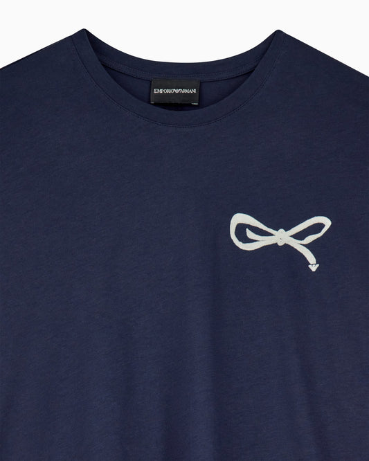 Oversized T-shirt in Supima cotton jersey