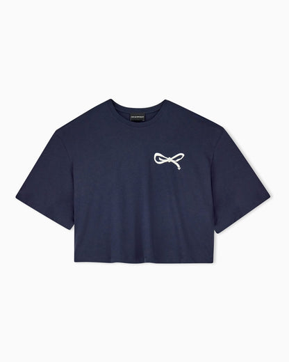 Oversized T-shirt in Supima cotton jersey