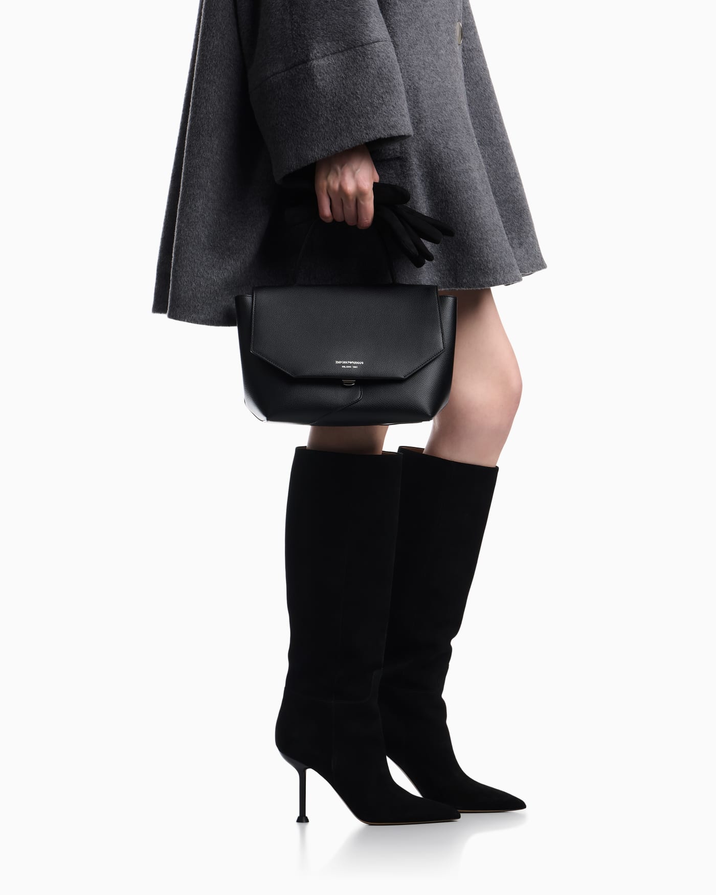 Emporio Armani 1981 leather handbag