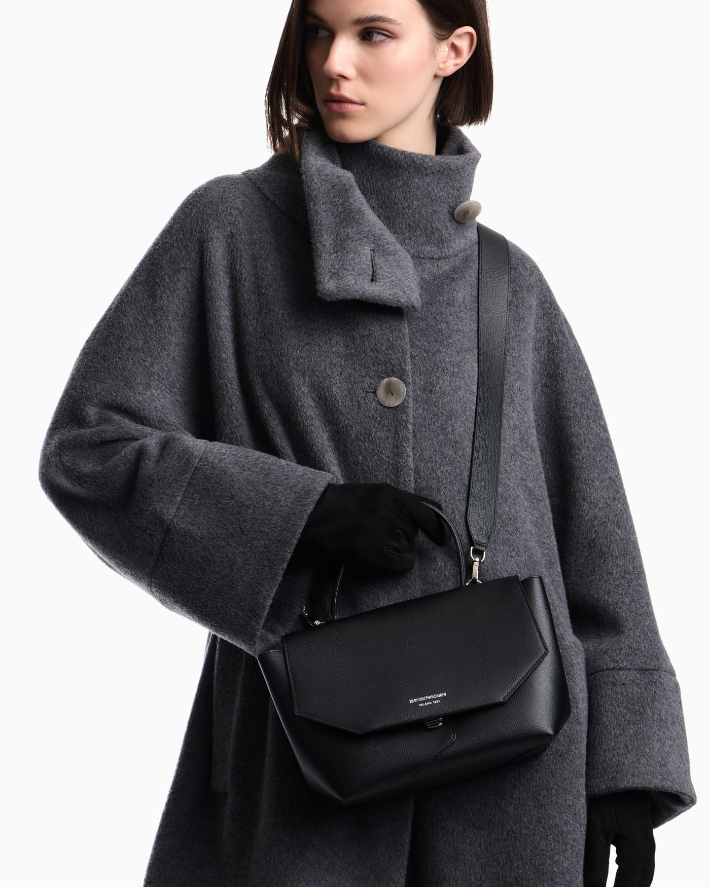 Emporio Armani 1981 leather handbag