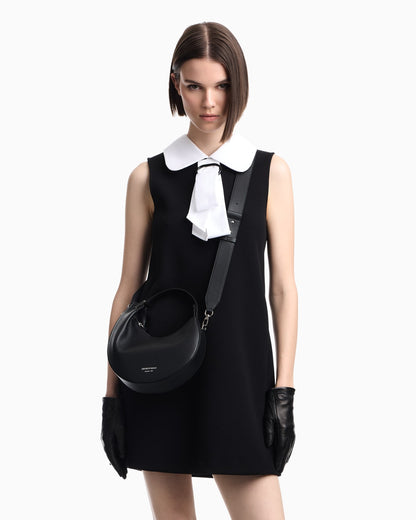 Emporio Armani 1981 mini leather hobo bag