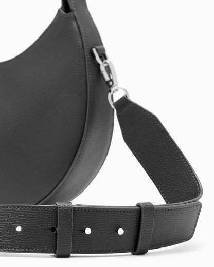 Emporio Armani 1981 mini leather hobo bag
