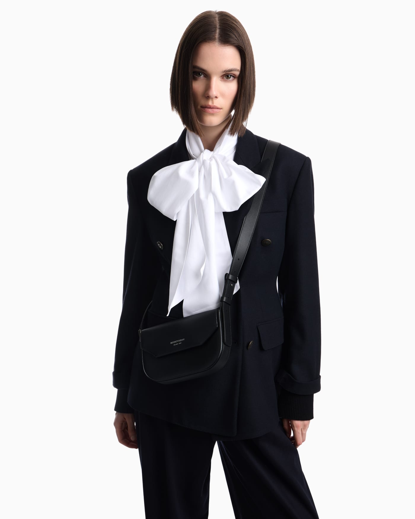Emporio Armani 1981 mini leather shoulder bag